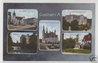 35685 Mehrbild Ak Coethen in Anhalt 1915