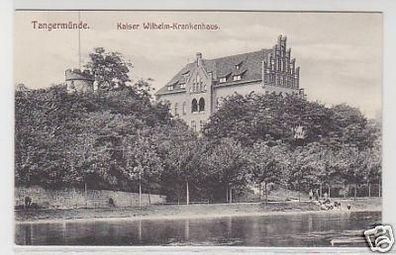 35635 Ak Tangermünde Kaiser Wilhelm Krankenhaus um 1910