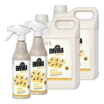 ENVIRA Ameisenspray 2 X 500ML + 2 X 5L