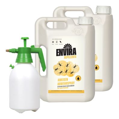 ENVIRA Ameisenspray 2 X 2L + 2L Drucksprüher