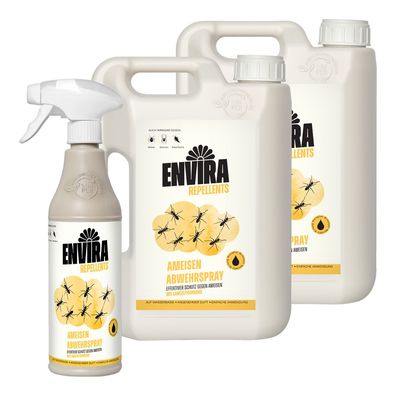 ENVIRA Ameisenspray 500ML + 2 X 2L