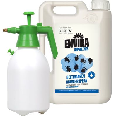 ENVIRA Bettwanzenspray 2L + 2L Drucksprüher