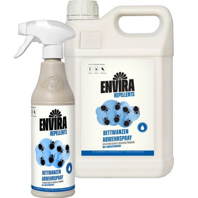 ENVIRA Bettwanzenspray 500ML + 5L