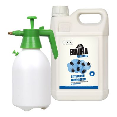 ENVIRA Bettwanzenspray 5L + 2L Drucksprüher