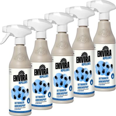 ENVIRA Bettwanzenspray 5 X 500 ML