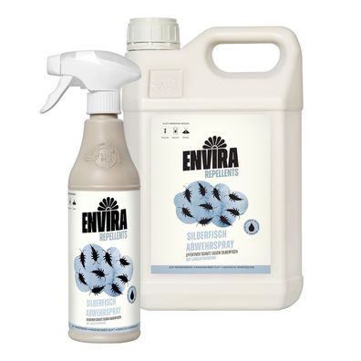 ENVIRA Silberfischspray 500ML + 5L