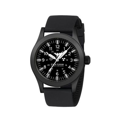 KHS - KHS. Plabssf. SB - Armbanduhr - Herren - Platoon Black Steel Solar