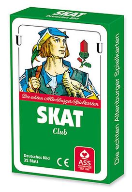 Skat - Deutsches Bild, Kornblume (Kunststoffetui)