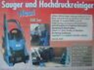 2 Geräte in 1 Güde Hochdruckreiniger + Nass-/Trockensauger Sauger Sonderpreis