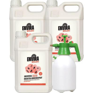 ENVIRA Effect - Extra Starke Formel - 3 X 5L + 2L Drucksprüher