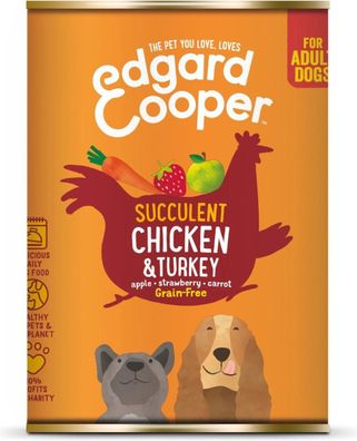 Hundekonserven Huhn 400g Edgard cooper