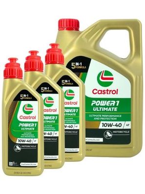 Castrol Power 1 Ultimate 4T 10W-40 4 + 3 Liter