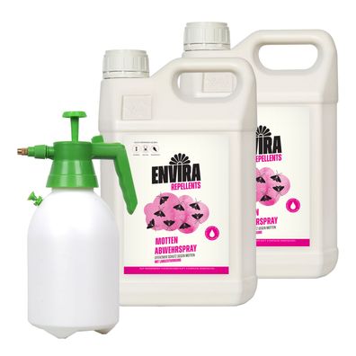 ENVIRA Mottenspray 2 X 5L + 2L Drucksprüher