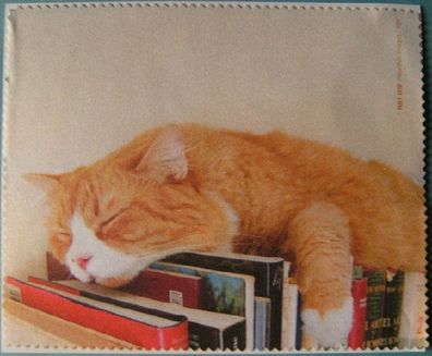 Reinigungstuch Katze Bücher Microfasertuch Reinigungstücher Brillenputztücher Tuch