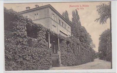 31476 Ak Hosterwitz bei Pillnitz kgl. Villa 1909