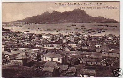 31331 Ak S. Vicente Cabo Verde Totalansicht 1910