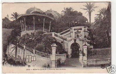 31306 Ak Monte Carlo L`Entree des Jardins 1905