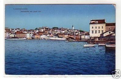 31150 Feldpost Ak Lussinpiccolo Kroatien Hafen 1915