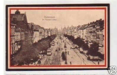 31094 Ak Antwerpen Belgien de Keyser Allee um 1915