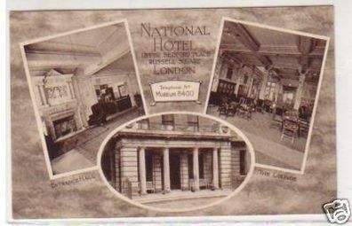 31011 Mehrbild Ak London National Hotel um 1930