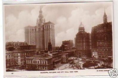 30975 Ak New York Municipal Building and City Hall 1930