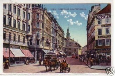 30906 Ak Wien Wiedener Hauptstrasse 1912