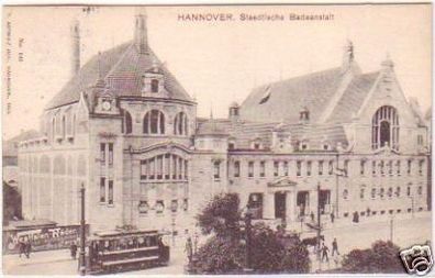 28653 Ak Hannover Städtische Badeanstalt 1906
