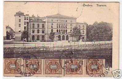 28782 Ak Örebro Schweden Teatern 1909