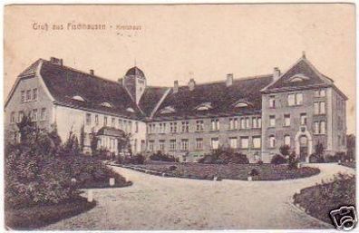 29120 Ak Gruß aus Fischhausen Kreishaus 1916