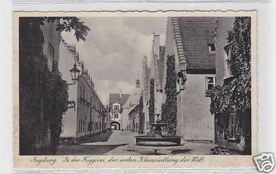 29454 Ak Augsburg in der Fuggerei um 1940