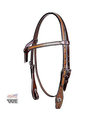 Western Imports Kopfstück Two-tone Headstall