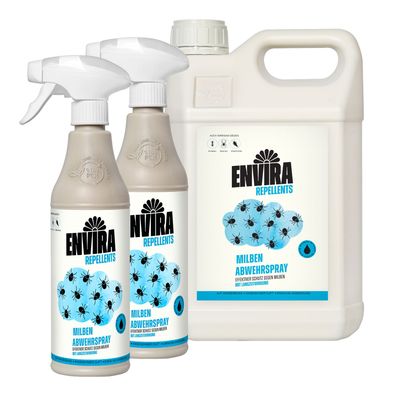 ENVIRA Milbenspray 2 X 500ML + 5L