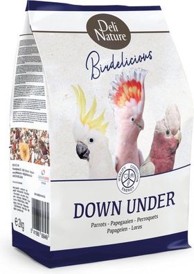 Birdelicious Papageien Daunen unter 2kg Deli nature