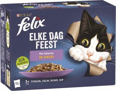 Pch edf mix in Gelee 12p 85g Felix