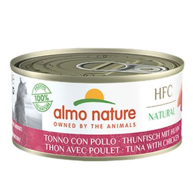 Almo Natur hfc Katze Thunfisch&Huhn 150gr Almo Malanico