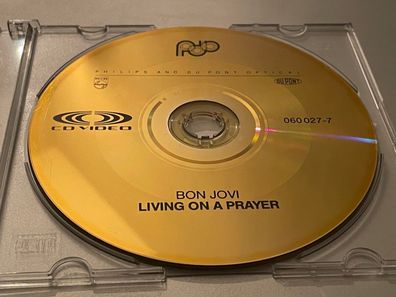 Bon Jovi PROMO Prototype CDV CD-Video LIVING ON A PRAYER 1986 Philips 060 027-2