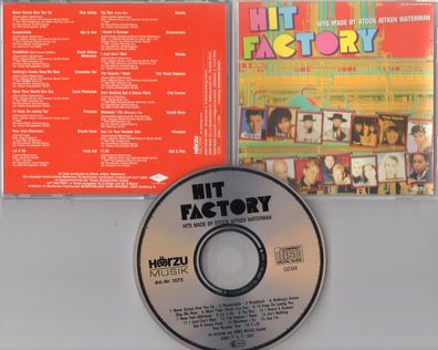 HIT Factory CD-Compilation HÖRZU 1987 # 1573 Rick Astley Samantha FOX Mel & Kim