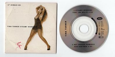 Tina Turner CD-SINGLE 3-Inch STEAMY Windows 1989 EMI 2-track Not Enough Romance