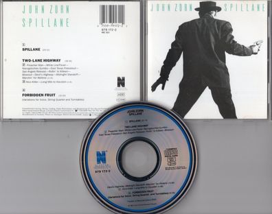 John Zorn CD Spillane © 1987 Elektra Nonesuch 979 172-2 near mint Jazz Blues