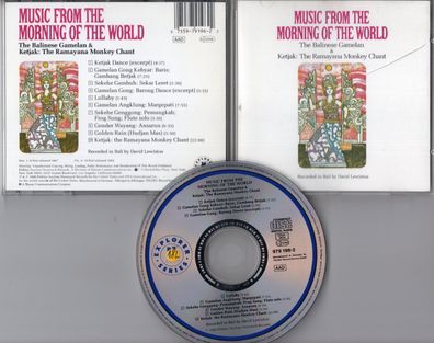 David Lewiston CD MUSIC FROM THE Morning OF THE WORLD © 1988 Elektra 10-track