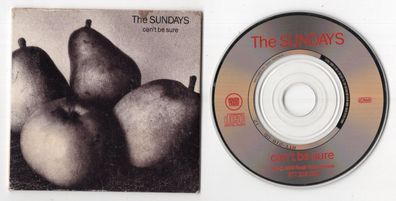 The Sundays CD-SINGLE 3-Inch CAN'T BE SURE 1989 UK Indie Rock 3-track RTT 218 X