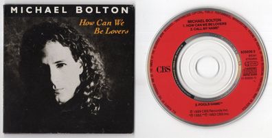Michael Bolton CD-SINGLE 3-Inch HOW CAN WE BE LOVERS 1989 CBS 655836 3 near mint