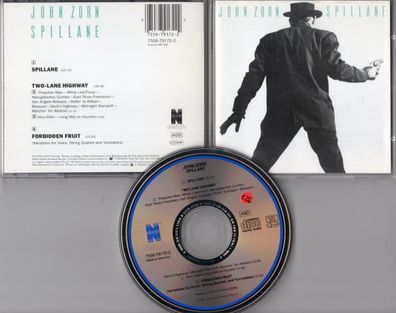 John Zorn CD Spillane © 1987 Elektra Blues Jazz 4-track # 7559-79172-2 WME