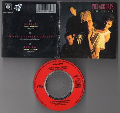 The Ace Cats CD-SINGLE 3-Inch SHEILA 1989 CBS 3-trck 654813 3 incl Dance Version