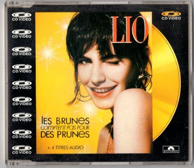 Lio CDV CD-Video LES BRUNES Comptent PAS POUR DES PRUNES 1986 FRA PAL 080 472-2