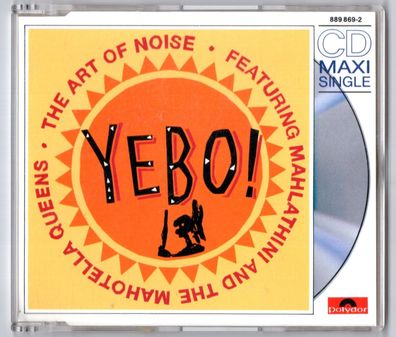 The Art of Noise Maxi-CD YEBO! © 1989 China Records 4-track 889869-2 Dan Dare