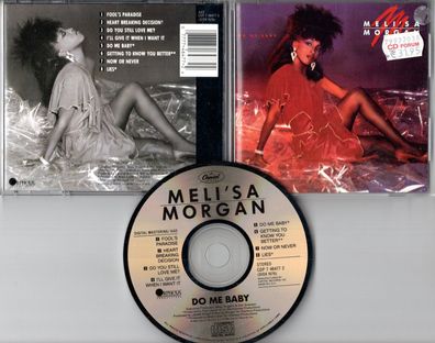 Meli'sa Morgan CD DO ME BABY © 1986 US Capitol CDP 7 46477 2 Funk Soul near mint