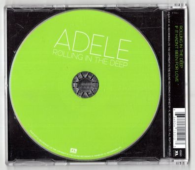 Adele CD-SINGLE Rolling IN THE DEEP © 2010 never played near mint - 2-track