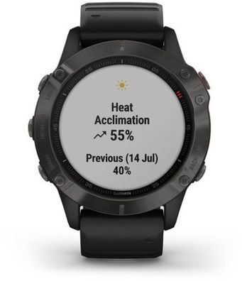 Garmin Fenix 6 Sapphire GPS-Multisport-Smartwatch Black - Sehr Guter Zustand