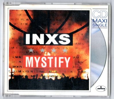 INXS Maxi-CD Mystify © 1989 Mercury 4-track Need You Tonight Ben Liebrand Mix